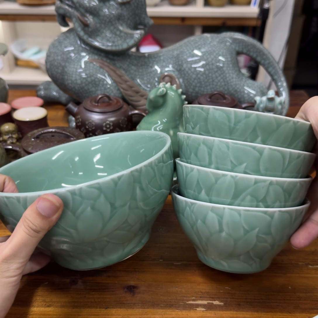 小仲青瓷茶器微瑕0932