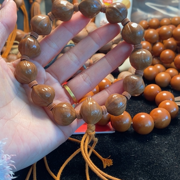橄榄核手串/手链蜜桃