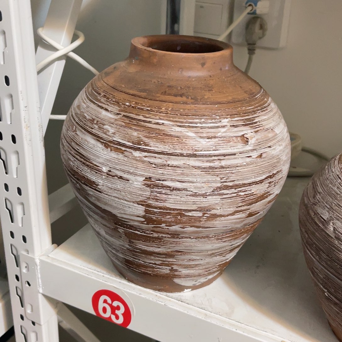 红陶无孔无孔口径9高度24