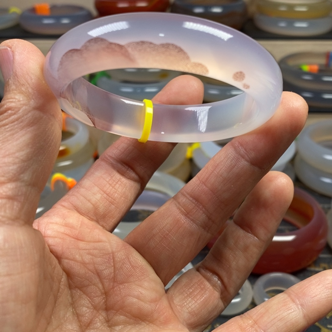 玛瑙/玉髓未镶嵌手镯