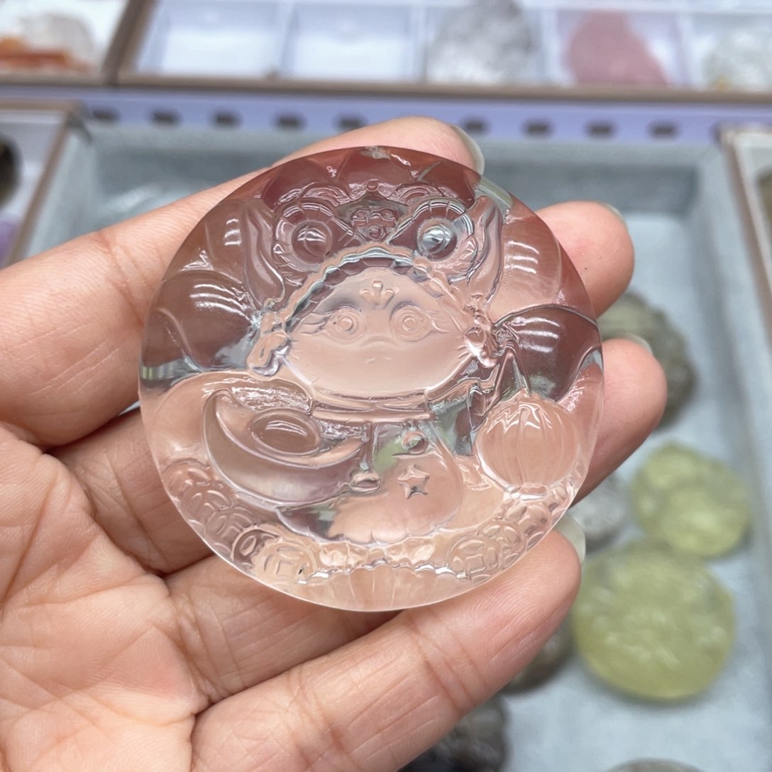水晶吊坠(不含链)未镶嵌光*盐