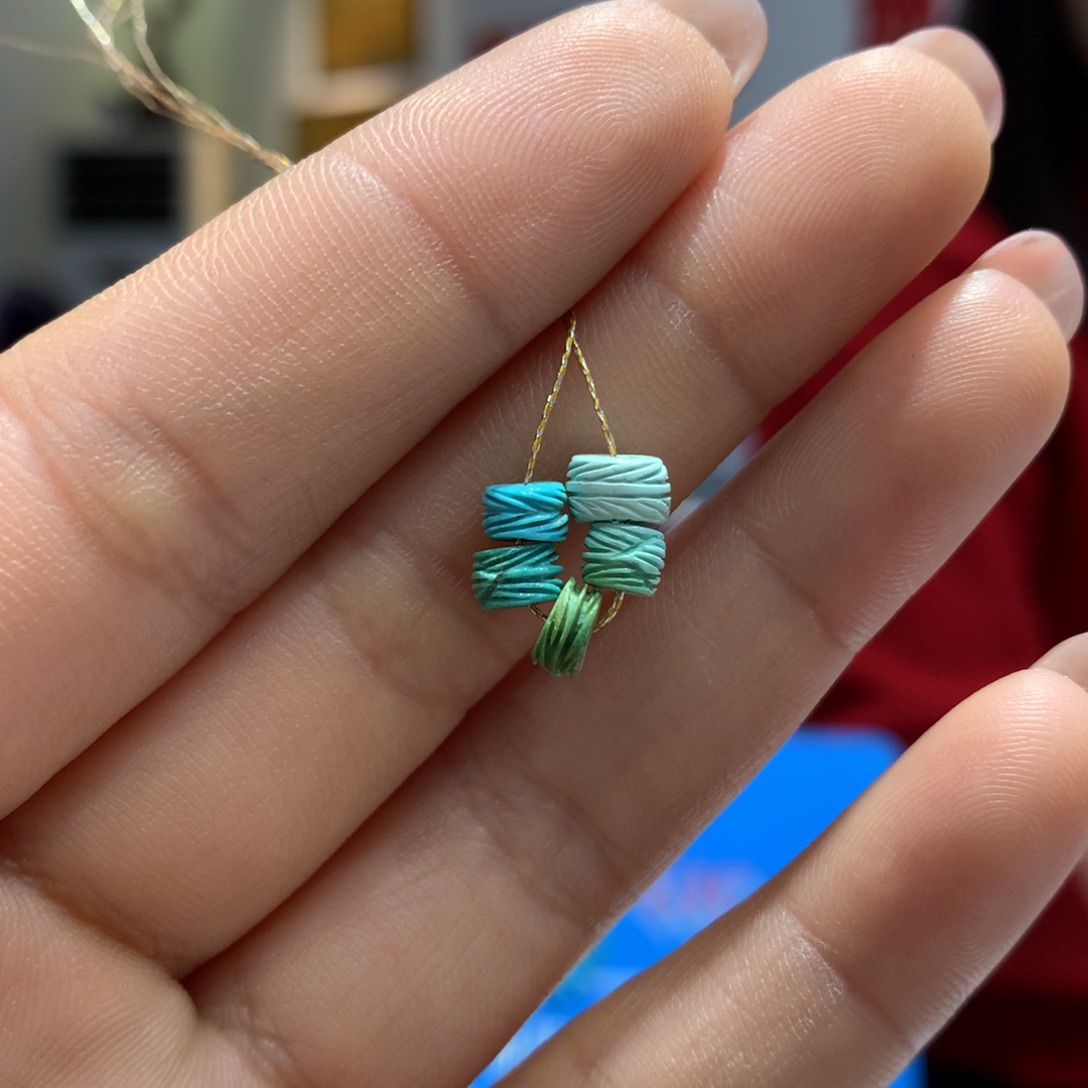 绿松石配饰未镶嵌