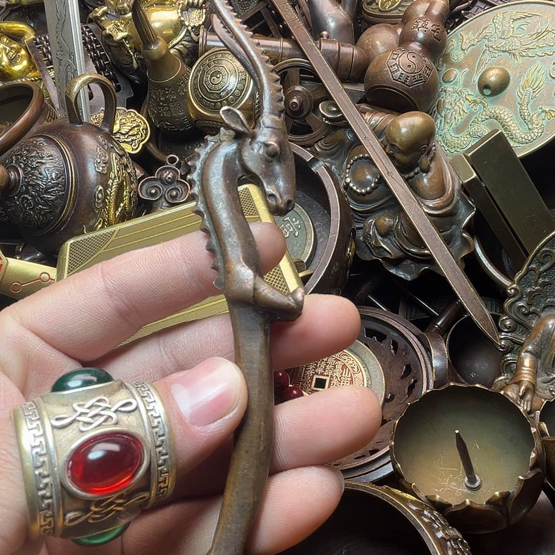 精美铜器收藏品等