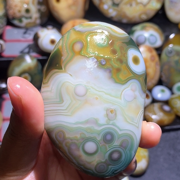 未镶嵌发饰玛瑙/玉髓