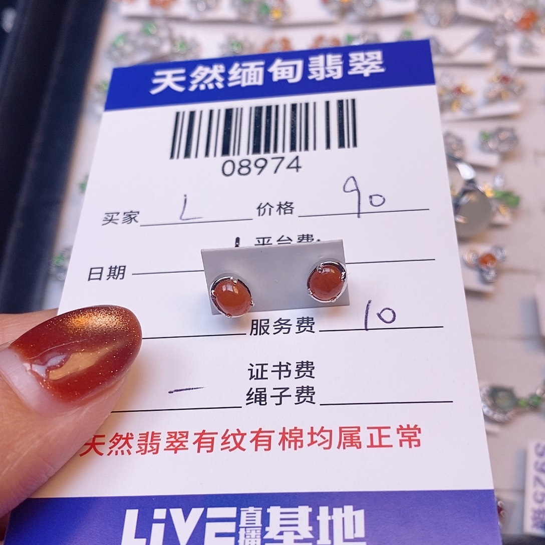 L***蓝翡翠未镶嵌颈饰翡翠