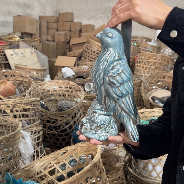 摆件高30宽16公分微瑕捡漏做旧工艺