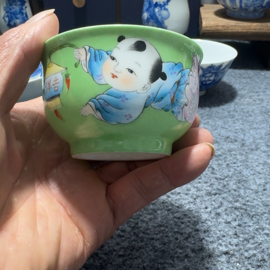 现代景德镇陶瓷手绘茶具