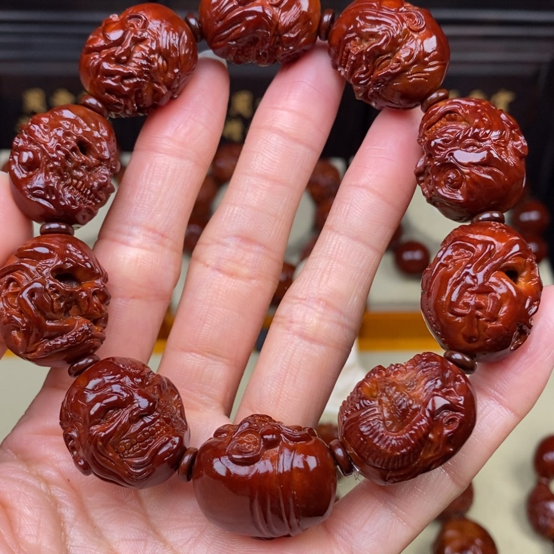 一***幻橄榄核吊坠向死而生