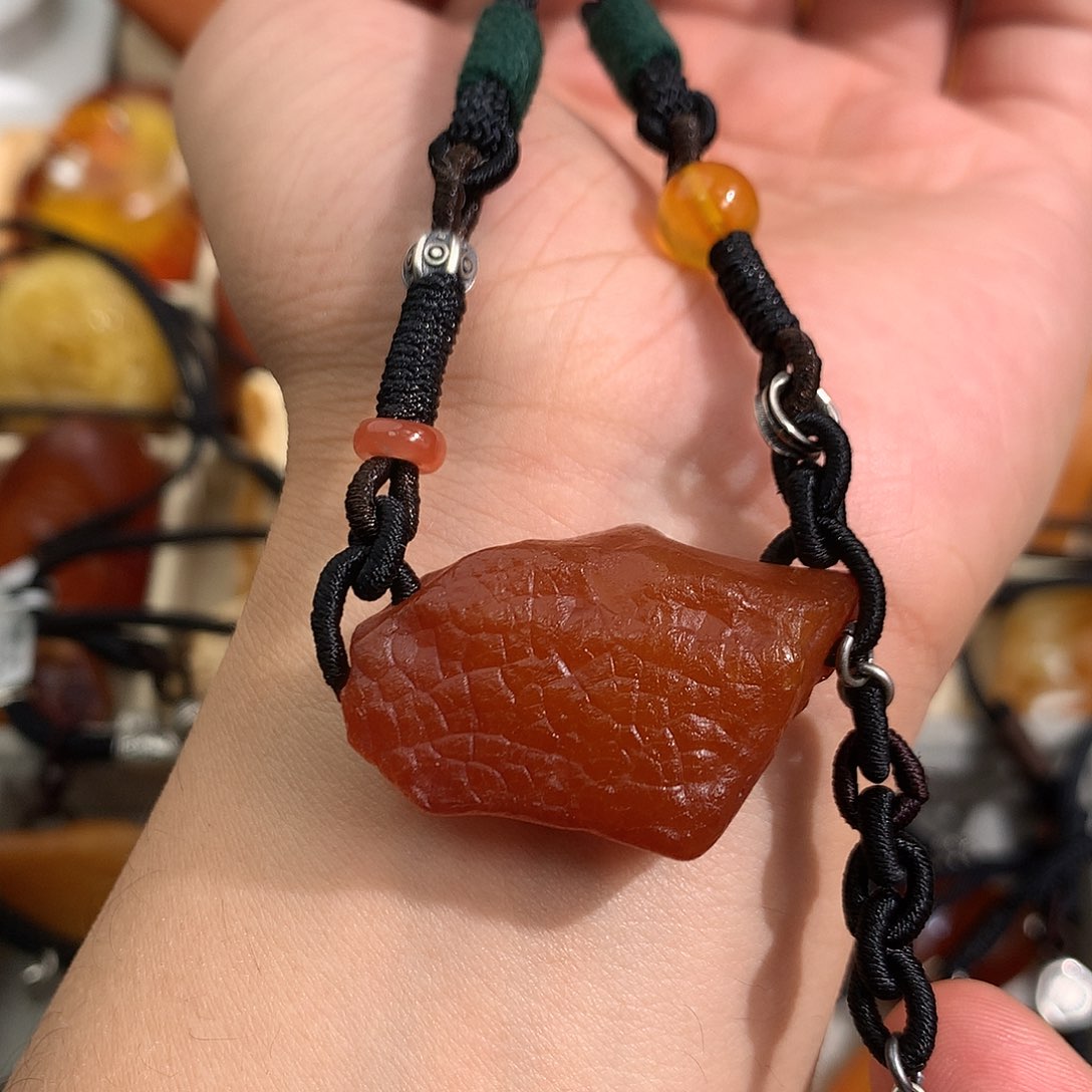 蜜蜡裸石未镶嵌你