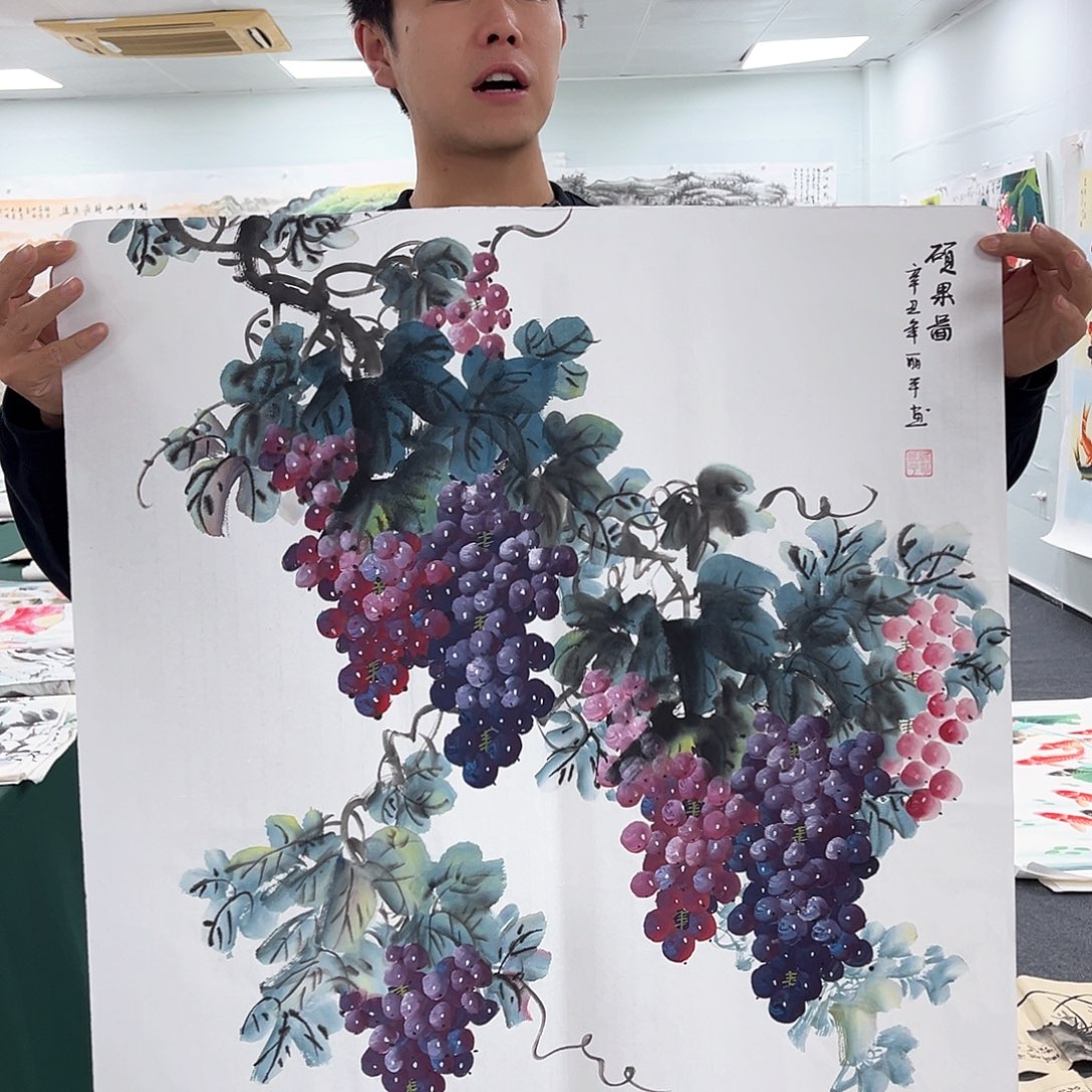 国画宣纸国画纯手绘作品