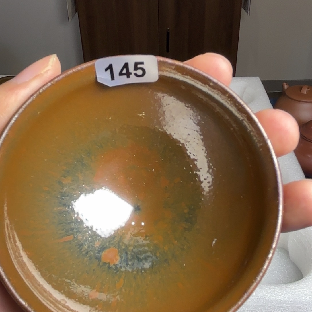 辰***。茶盏所有人全品建盏主人杯