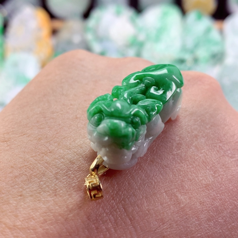 【闪购商品】翡翠吊坠(不含链)未镶嵌