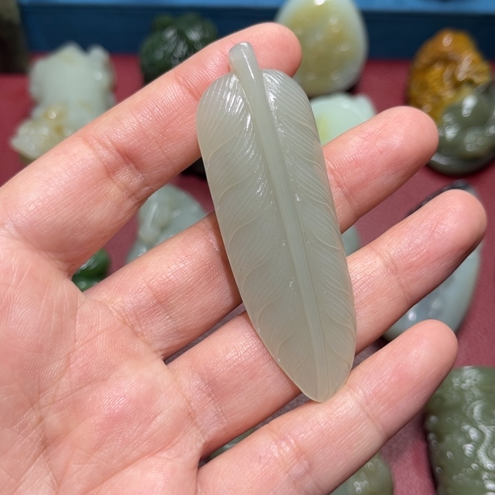 和田玉挂件未镶嵌