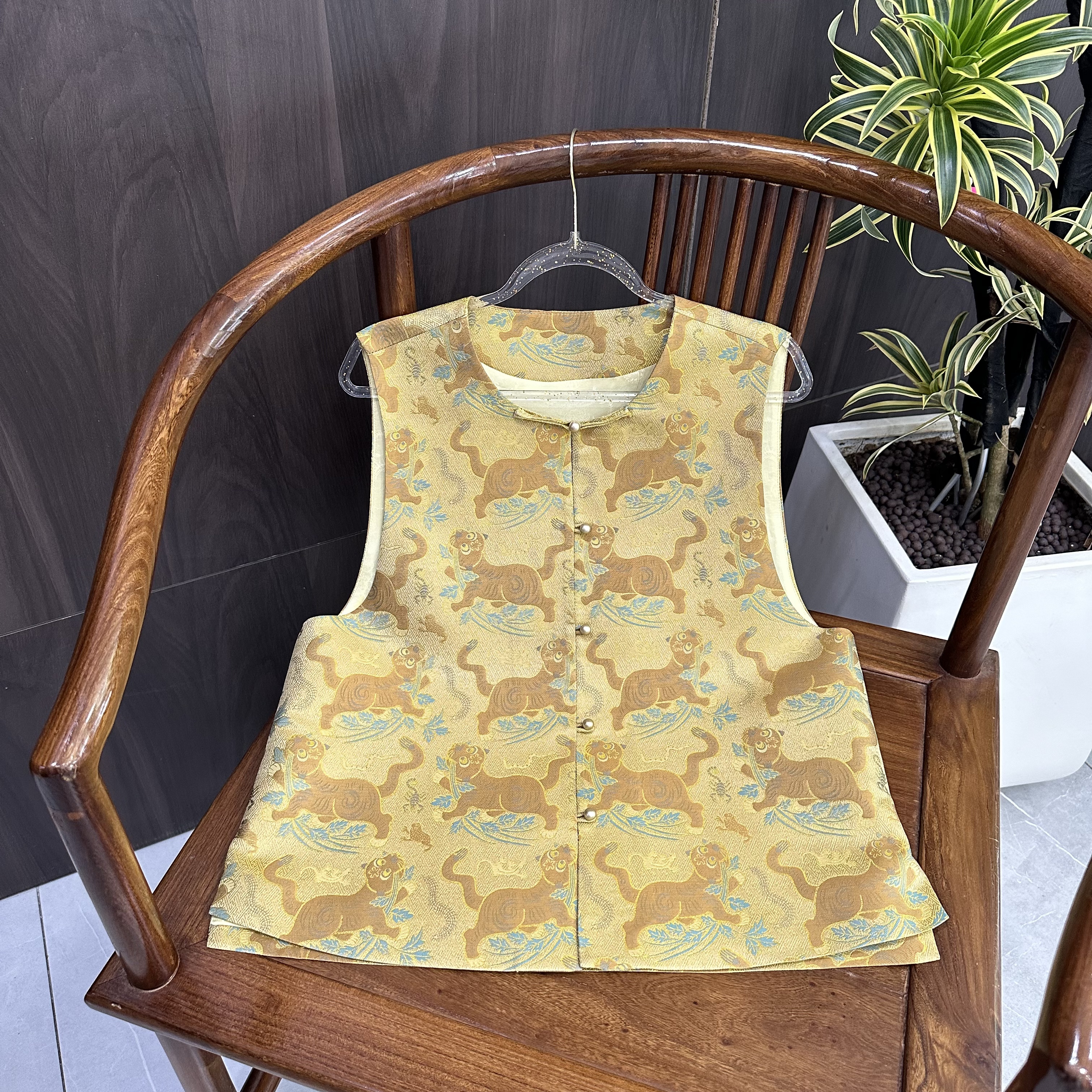 【现货实拍】非名家老宋锦马甲新中式桑蚕丝宋锦合集