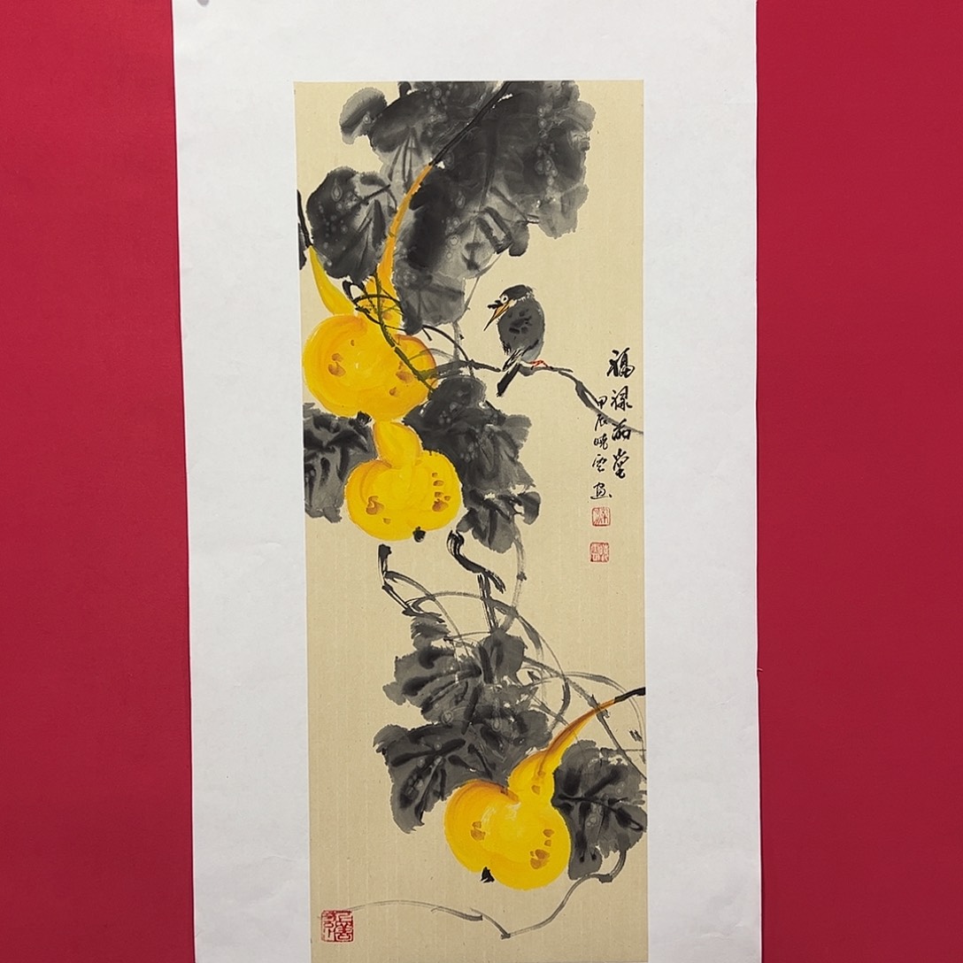 国画梁晓雲老师花鸟作品欣赏