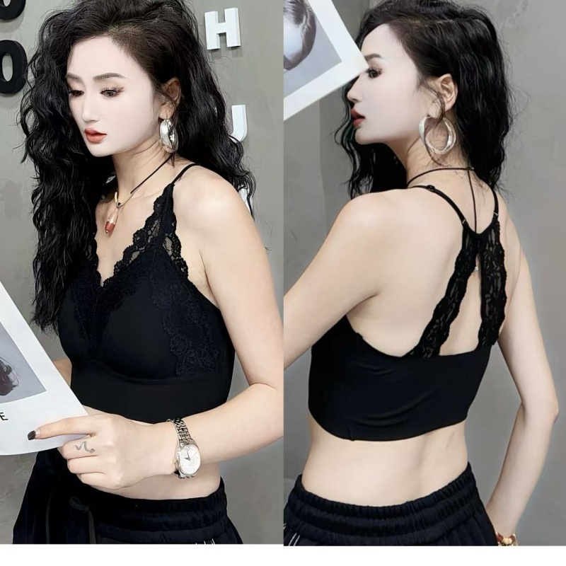 【亿火】秋冬新款波西米亚风美背短款通用薄款舒适美背-09580