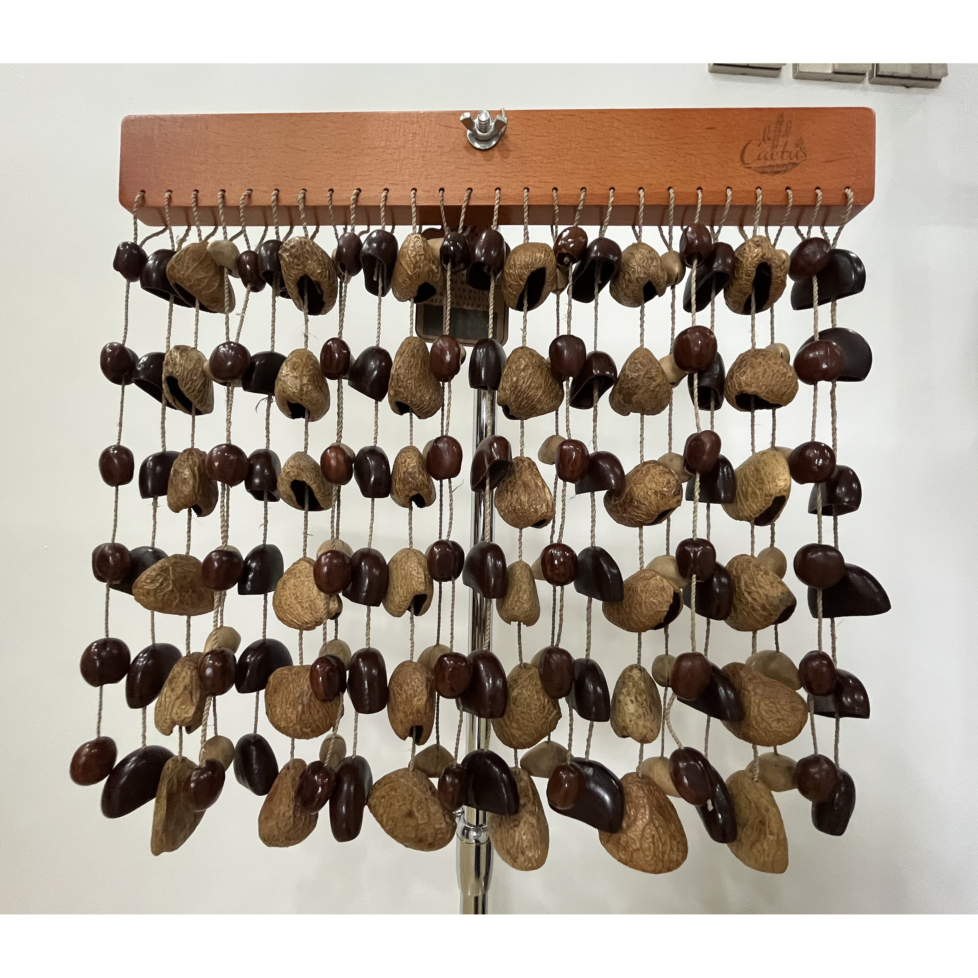 手摇铃音束串铃排铃果实风铃用于瑜伽音疗的伴奏乐器