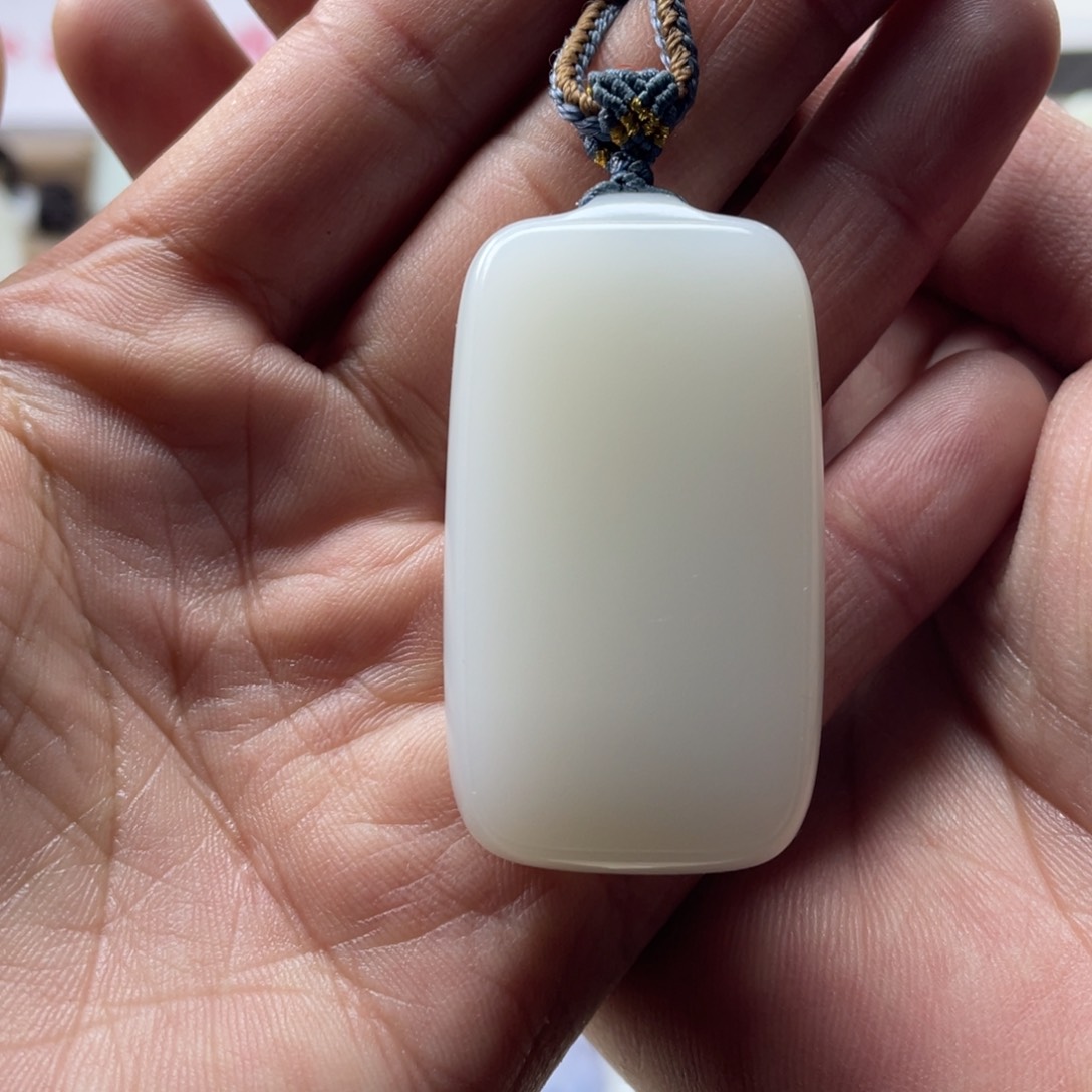 和田玉（白玉）颈饰未镶嵌N****t克重46克