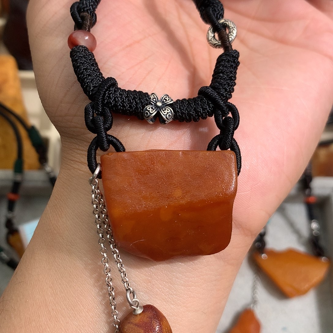 蜜蜡裸石未镶嵌你