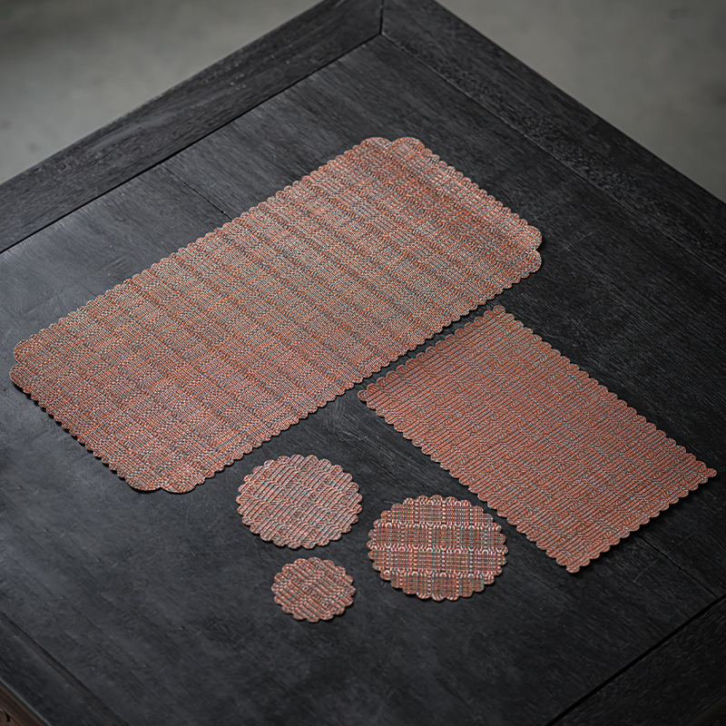 纤维茶盘垫茶垫隔茶渣垫茶席茶叶过滤垫茶台垫功夫茶具配件茶桌垫