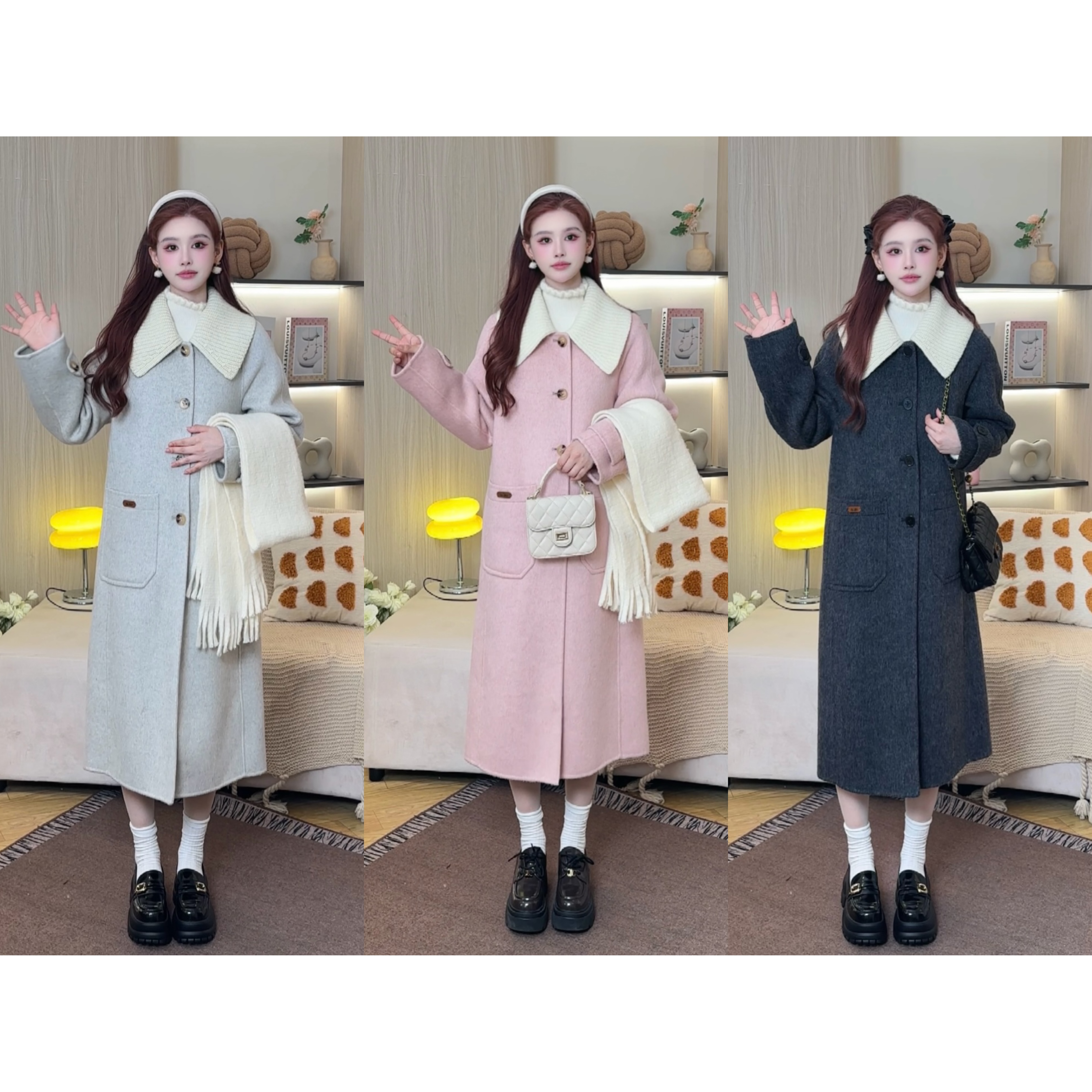 【宝儿精选】大衣预D3DY1545