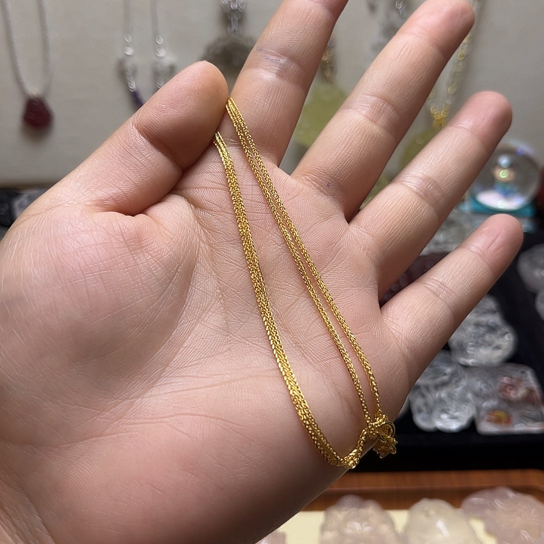 颈饰未镶嵌水晶潇*潇链子21