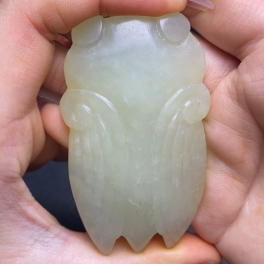 和田玉（糖玉）挂件未镶嵌