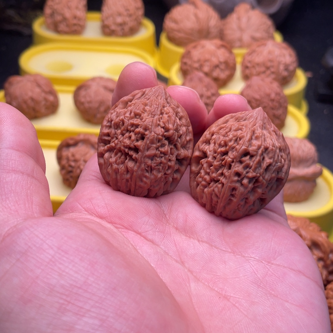 周***y文玩核桃吊坠大蒜头33