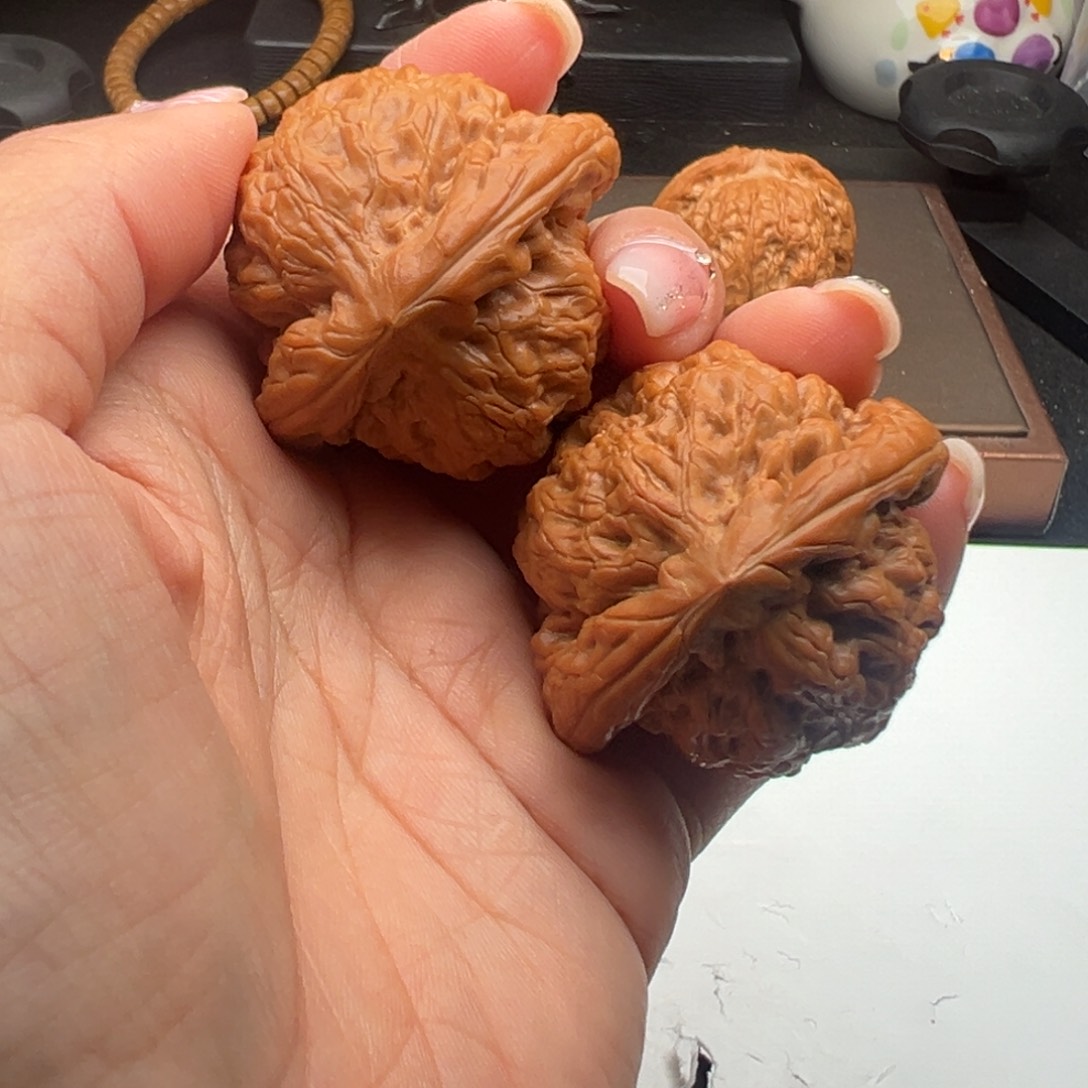 文玩核桃把件金公子43