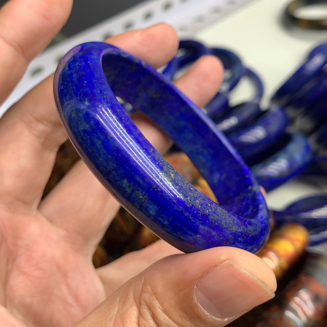 青金石手镯未镶嵌燕****