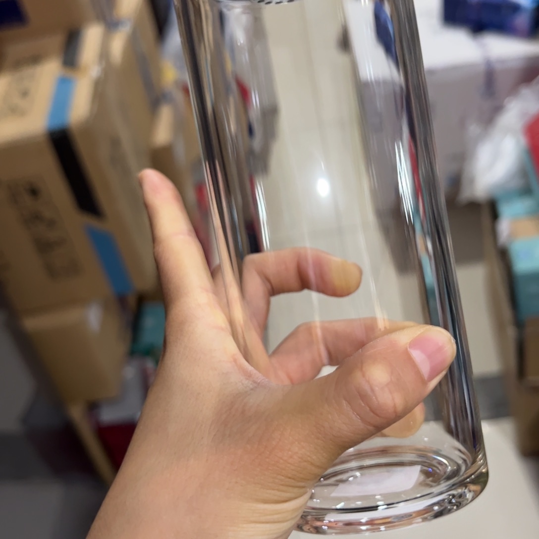 玻璃杯5305307721单层烫手玻璃杯➕杯套