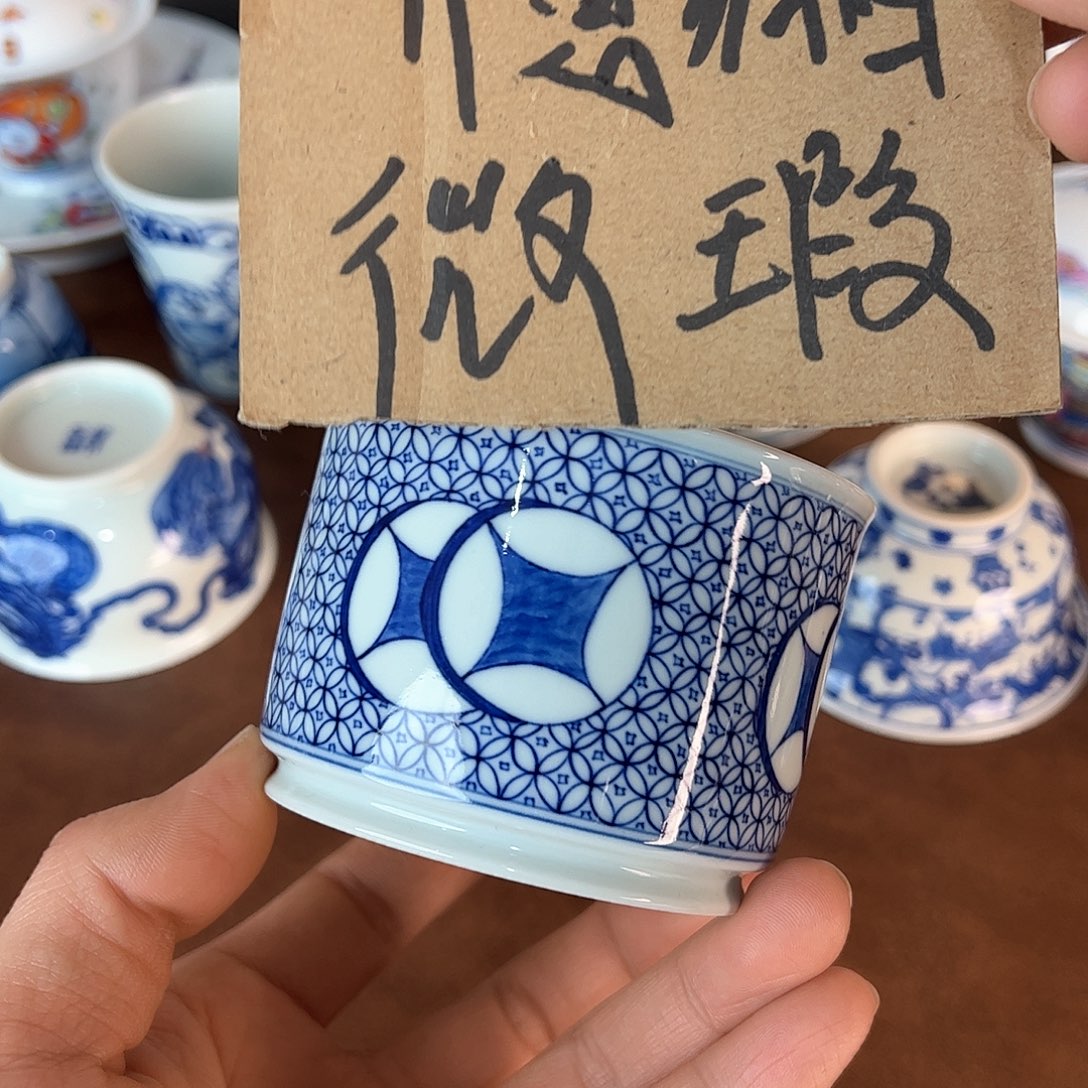 杯景德镇全手工手绘陶瓷