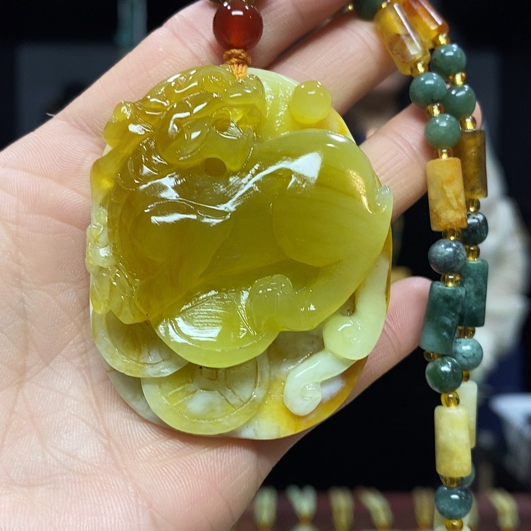 岫玉挂件吊坠未镶嵌