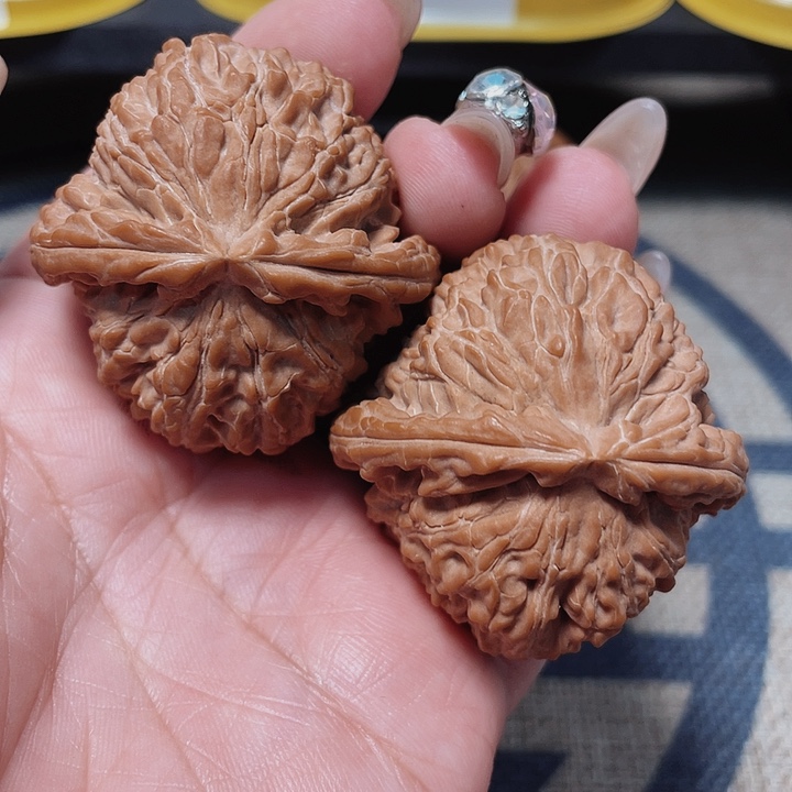 文玩核桃把件三****}白狮子44