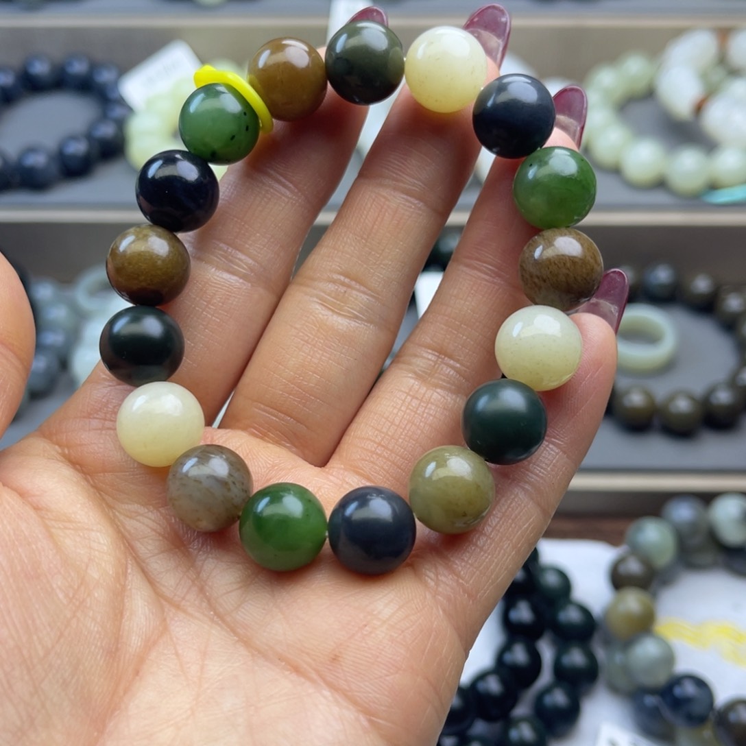 和田玉手链未镶嵌