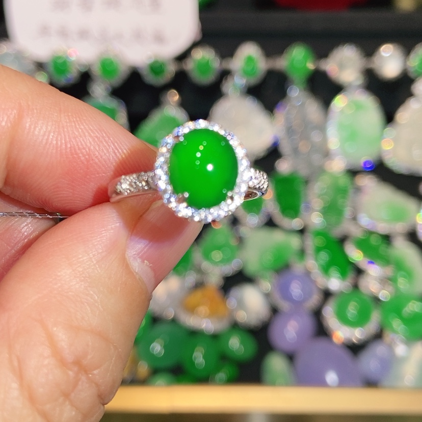 【闪购商品】未镶嵌戒指翡翠天然翡翠