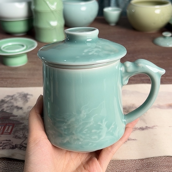 小米茶器龙泉青瓷