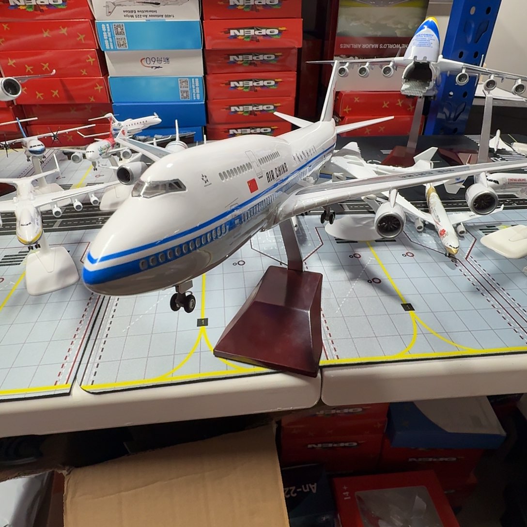 飞机模型国航747不带灯
