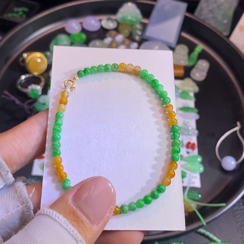 【闪购商品】翡翠挂件未镶嵌珠串