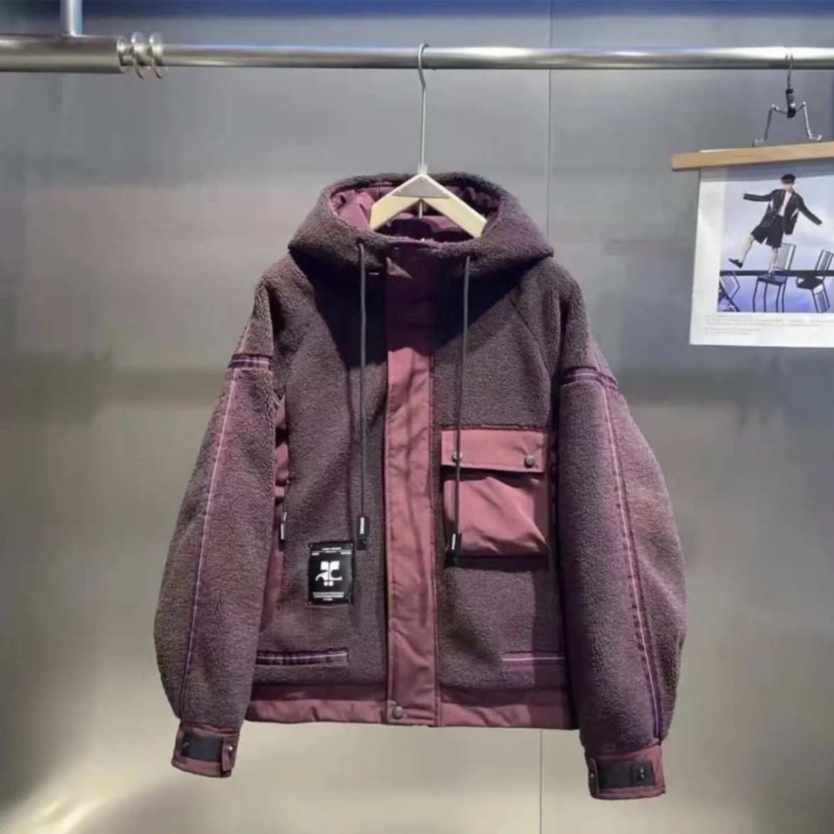 《御寒先锋》重磅！！！冬季新款加厚颗粒绒外套2406