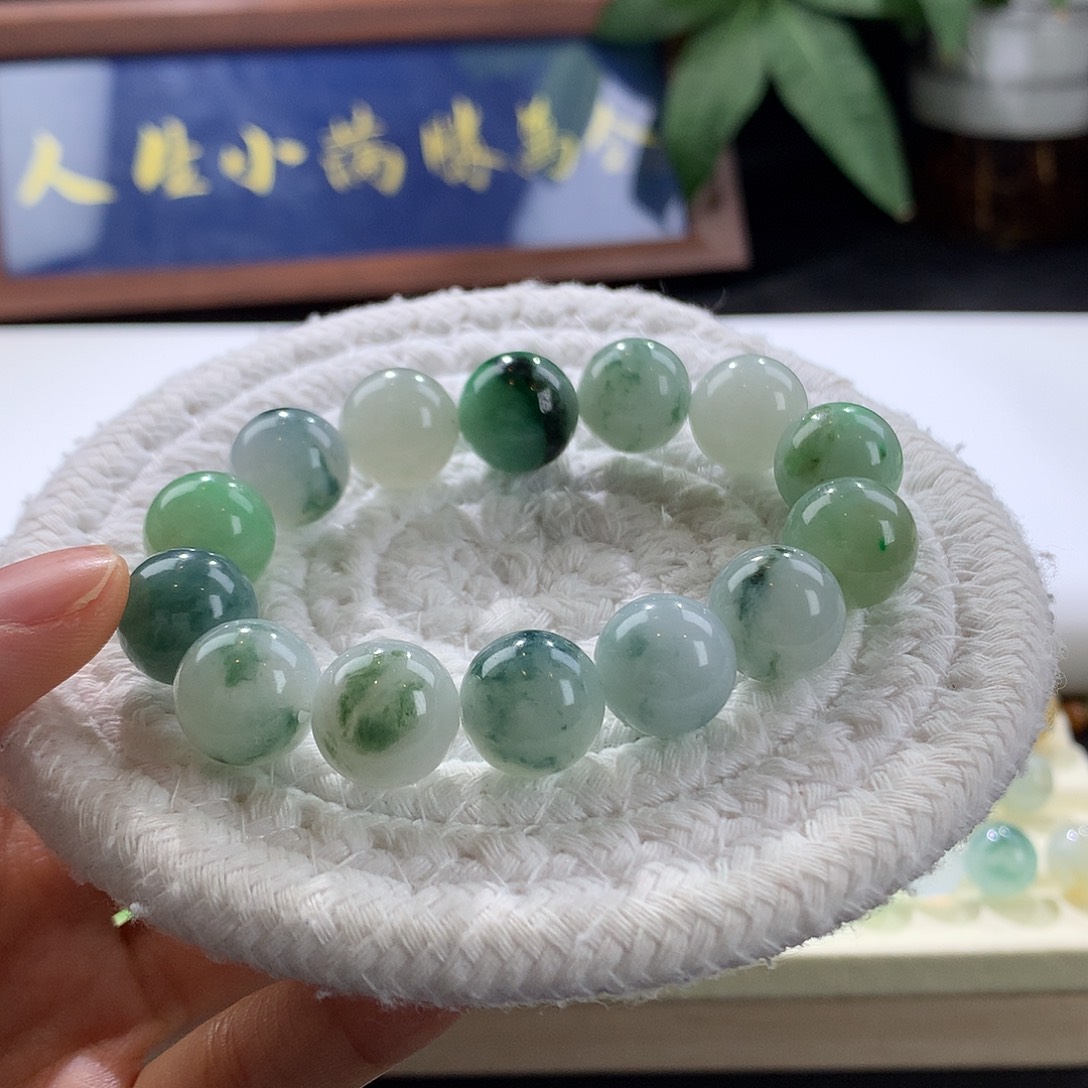 翡翠散珠翡翠珠子