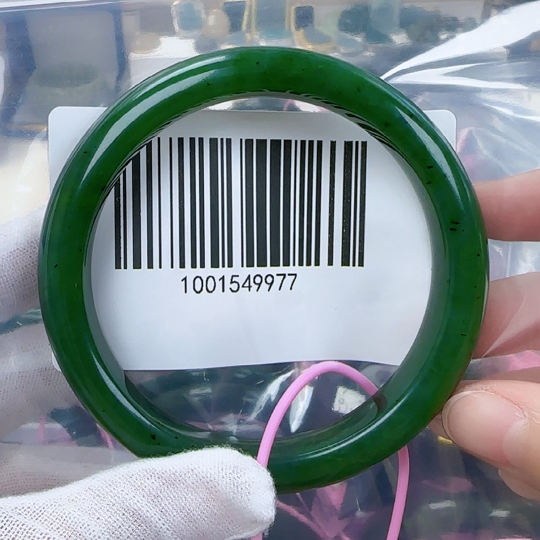 和田玉（碧玉）手镯未镶嵌6465