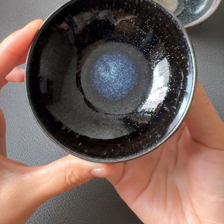 骨瓷猎****）平口建盏一个