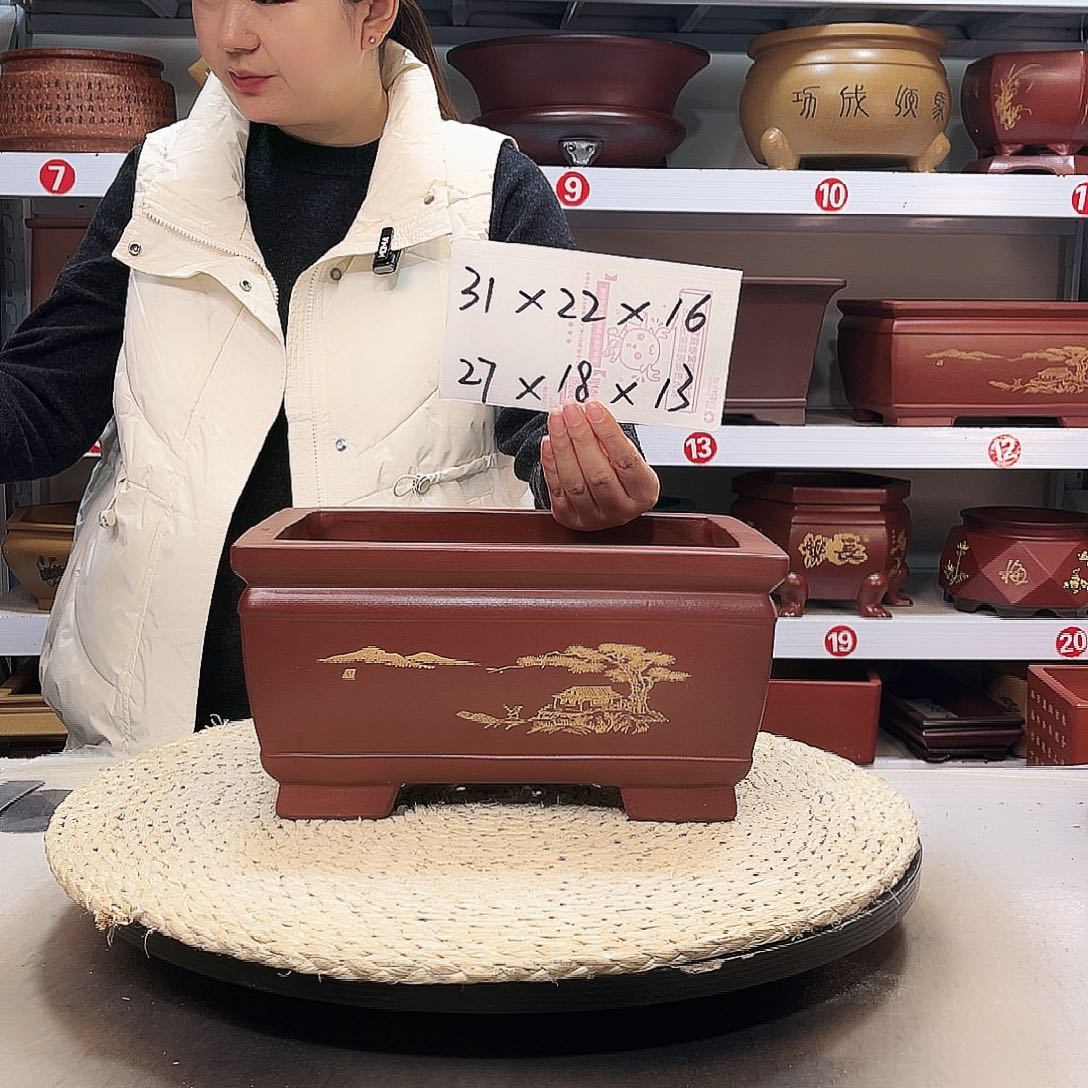 花盆紫砂紫砂花盆