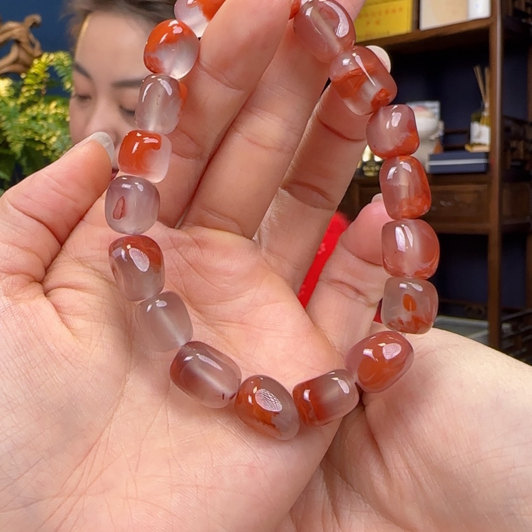 南红玛瑙手链未镶嵌111111111