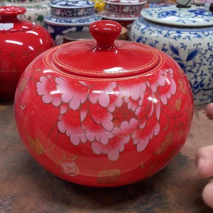 陶瓷罐茶叶罐密封罐储物罐