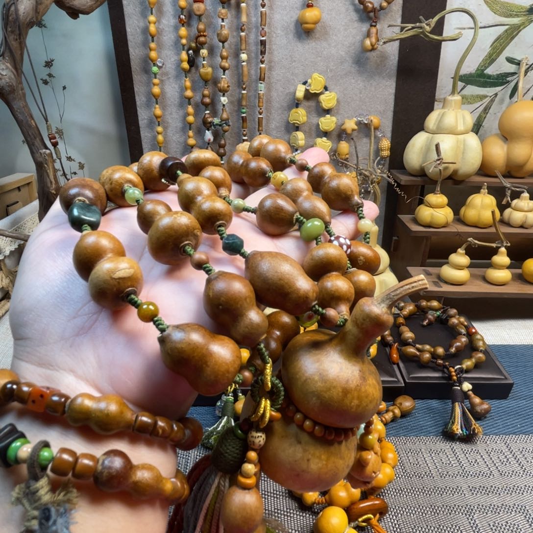 草*酱天然葫芦手工制作