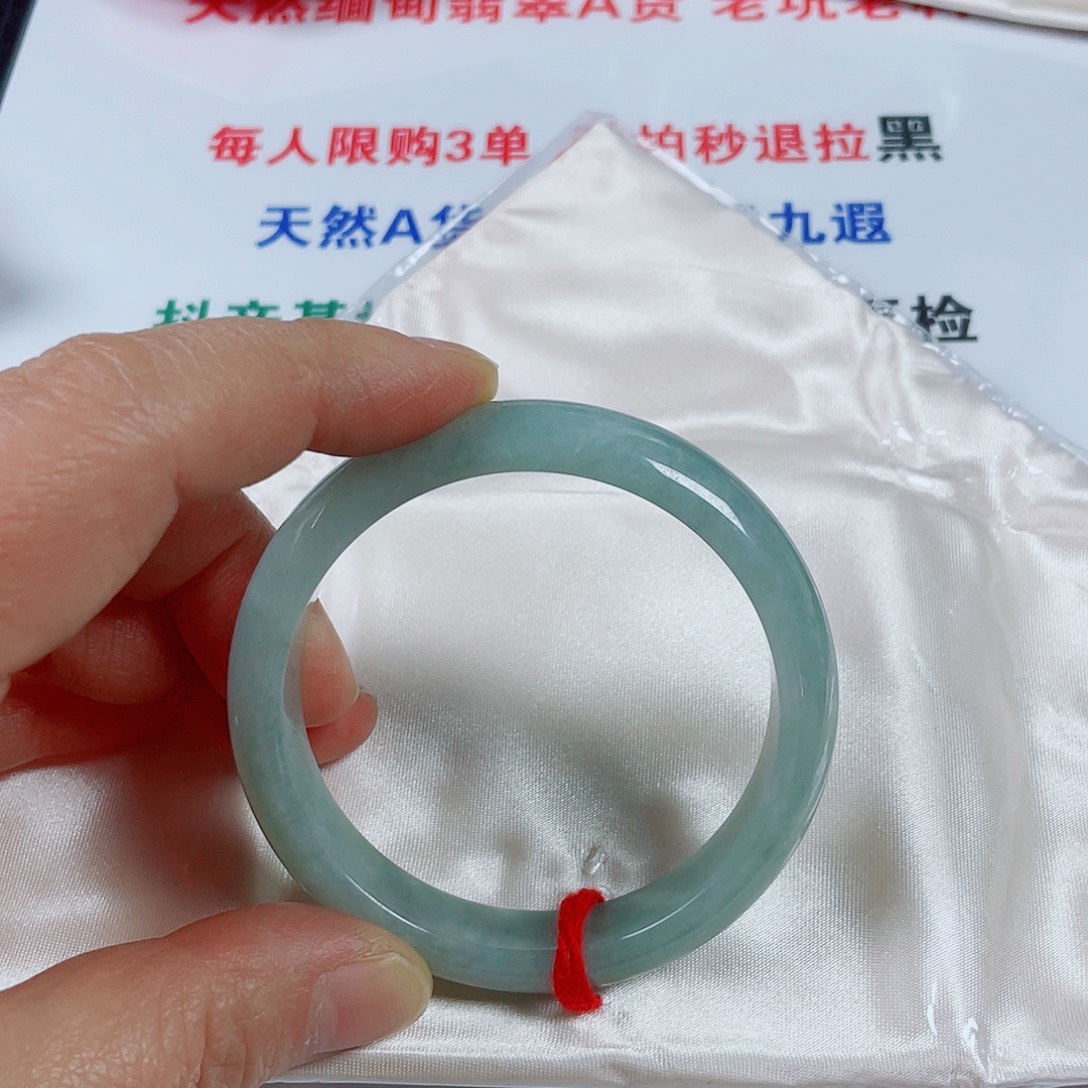 翡翠未镶嵌手镯天然翡翠手镯53