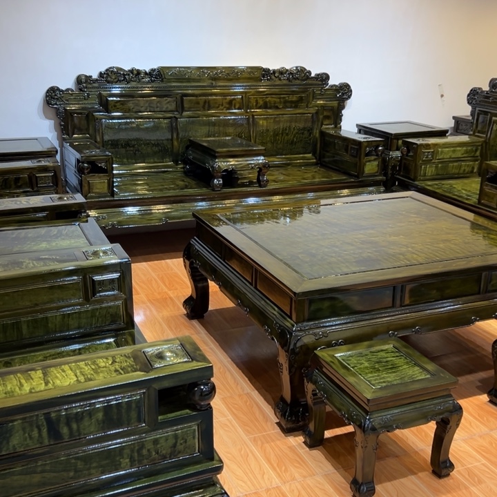 竹?****?金丝楠木沙发13件套