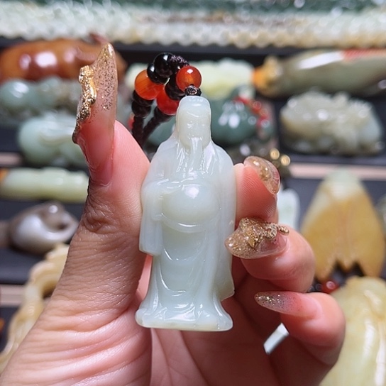 【闪购商品】和田玉吊坠(不含链)未镶嵌用****3